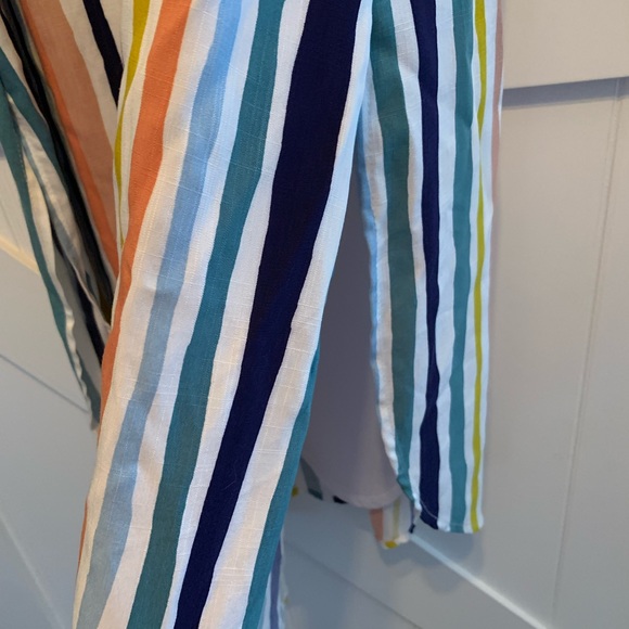 NWT beachy striped maxi dress women’s size small - Picture 7 of 7